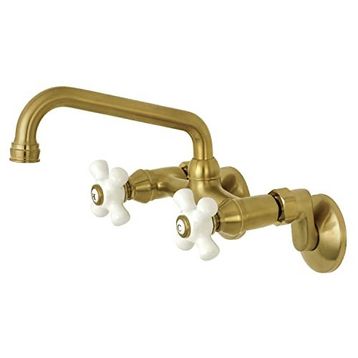 Kingston Brass KS613SB 2 Saplı Duvara Monte Mutfak Bataryası