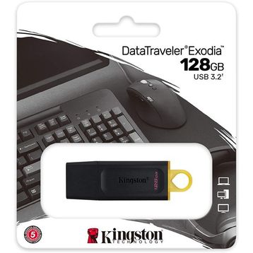 Kingston DataTraveler Exodia 128 GB USB Flash Bellek
