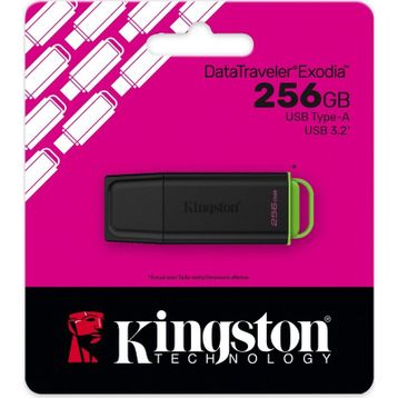 Kingston DataTraveler Exodia DTXG2/256GB USB 3.2 Gen1 256 GB Flash Bellek