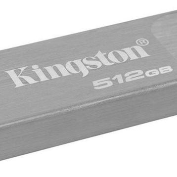 Kingston DTKN-512 GB Datatraveler Kyson 200MB-S Metal USB 3.2 Gen 1 Flash Bellek