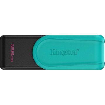Kingston DTXS-128GB 128 GB Portable USB 3.2 GeN1 Datatraveler Exodias Black Turquoise Flash Bellek