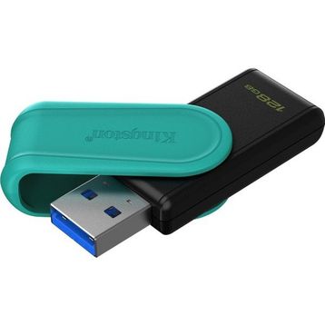 Kingston DTXS-128GB 128 GB Portable USB 3.2 GeN1 Datatraveler Exodias Black Turquoise Flash Bellek
