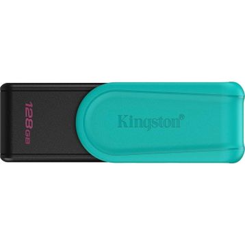 Kingston DTXS-128GB 128 GB Portable USB 3.2 GeN1 Datatraveler Exodias Black Turquoise Flash Bellek