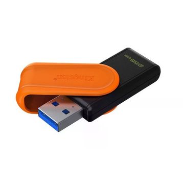 Kingston DTXS-256GB 256 GB Portable USB 3.2 GeN1 Datatraveler Exodias Black Orange Flash Bellek