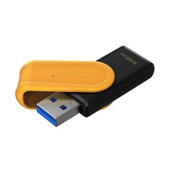 Kingston DTXS-512GB 512 GB Portable USB 3.2 GeN1 Datatraveler Exodias Black Yellow Flash Bellek