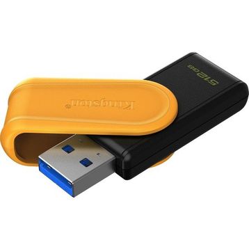 Kingston DTXS-512GB 512 GB Portable USB 3.2 GeN1 Datatraveler Exodias Black Yellow Flash Bellek