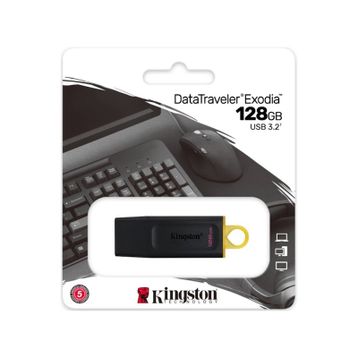 Kingston Exodia DTX 128 GB Flash Bellek