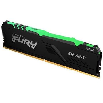 Kingston Kf432c16bb1a/16 16gb Kıngston Fury Beast Rgb Ddr4 3200mhz 1x16g