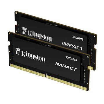 Kingston KF556S40IBK2-64TR 2x32 GB Impact 64 GB DDR5 5600MHz CL40 Notebook Performans RAM