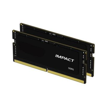 Kingston KF556S40IBK2-64TR 2x32 GB Impact 64 GB DDR5 5600MHz CL40 Notebook Performans RAM