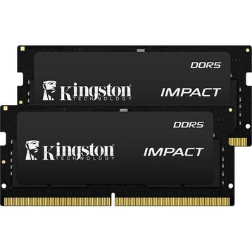 Kingston KF556S40IBK2-64TR 2x32 GB Impact 64 GB DDR5 5600MHz CL40 Notebook Performans RAM