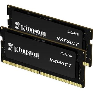 Kingston KF556S40IBK2-64TR 2x32 GB Impact 64 GB DDR5 5600MHz CL40 Notebook Performans RAM