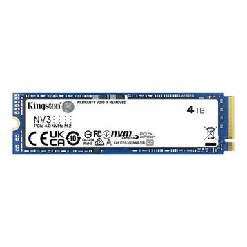 Kingston NV3 SNV3S/4000G PCI-Express 4.0 M.2 4 TB SSD