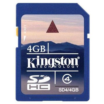 Kingston SD4-4GB 4 GB Class 4 Micro SD Hafıza Kartı