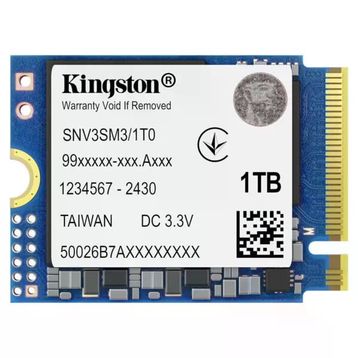 Kingston SNV3SM3/1T0 6000/4000 NV3 1 TB M.2 2230 NVMe GeN4 SSD