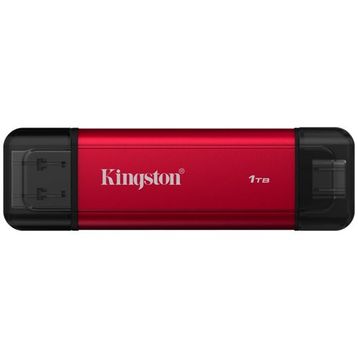 Kingston SPSD/1TB 1 TB USB 3.2 GeN 2.2 Type-C Mini Kırmızı Taşınabilir SSD