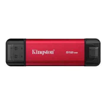 Kingston SPSD/2TB 2 TB USB 3.2 GeN 2.2 Type-C Mini Kırmızı Taşınabilir SSD