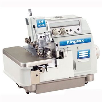 Kingtex KN-0035 UHD-9105-553-X16/US040/CV08F Direct Drive 5 İplik İplik Kesmeli Ayak Kaldırmalı Kot Overlok Makinesi