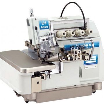 Kingtex UH-9075-353A-M16 5 İplik Fitilli Biye Büzgü Overlok Makinesi
