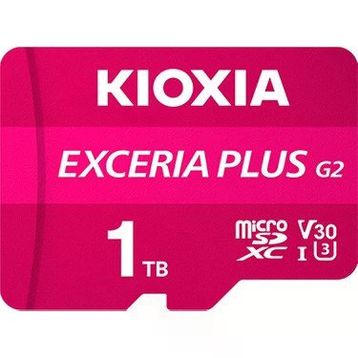Kioxia Exceria Plus G2 LMPL2M001TG2 Class 10 UHS-I U3 A1 V30 1 TB Micro SD Kart