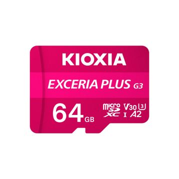 Kioxia Exceria Plus G3 LMPL3M064GG2 Class 10 UHS-I U3 A1 V30 64 GB Micro SD Kart