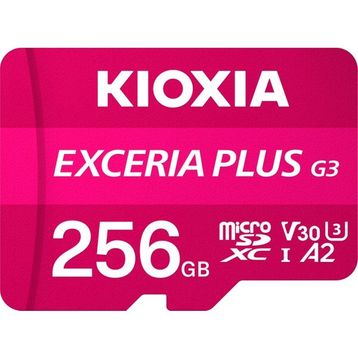 Kioxia Exceria Plus G3 LMPL3M256GG2 Class 10 UHS-I U3 A1 V30 256 GB Micro SD Kart