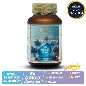 Kiperin 5X Multi Magnesium 60 Kapsül
