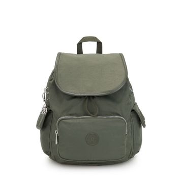 Kipling K12525 Rich Green City Pack S Basic Elevated Ewo Kadın Sırt Çantası