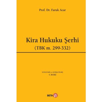 KIRA HUKUKU ŞERHI - FARUK ACAR