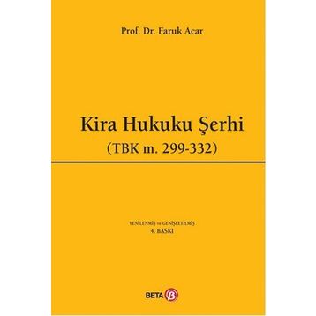 KIRA HUKUKU ŞERHI - FARUK ACAR