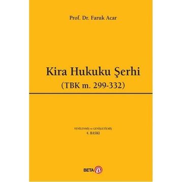 KIRA HUKUKU ŞERHI - FARUK ACAR