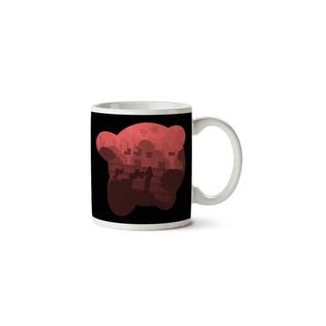 Kirby Silhouette Baskılı Kupa