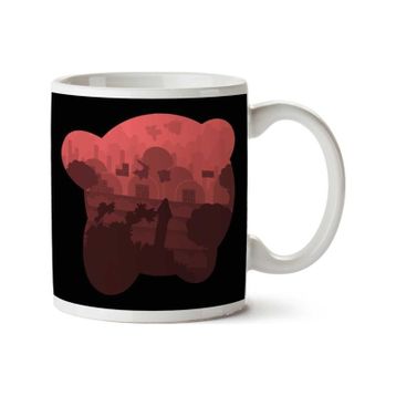 Kirby Silhouette Baskılı Kupa