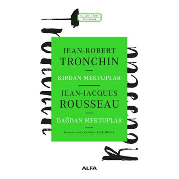 Kırdan Mektuplar -Dağdan Mektuplar - Jean - Jacques Rousseau