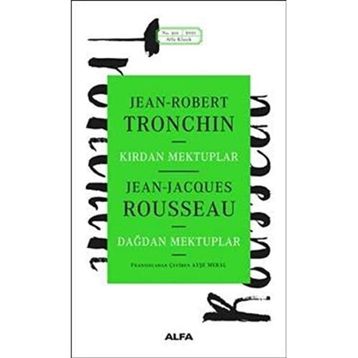 Kırdan Mektuplar -Dağdan Mektuplar - Jean - Jacques Rousseau