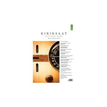 Kırık Saat Kültür Edebiyat Düşünce Dergisi Sayı: 3 Kasım-Aralık-Ocak