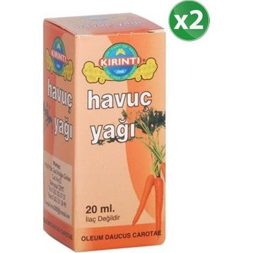 Kırıntı 2x20 ml Havuç Yağı