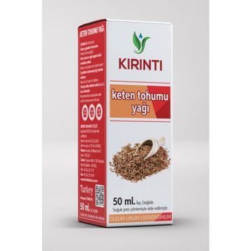 Kırıntı 50 ml Keten Tohumu Yağı