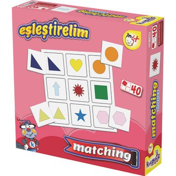 Kırkpabuc Eşleştirelim Şekiller Puzzle