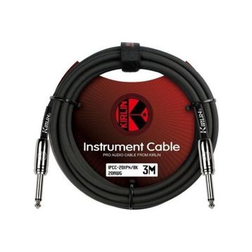 Kırlın IPCC-201PN-3M-BK 3 mt Enstrüman Gitar Kablosu