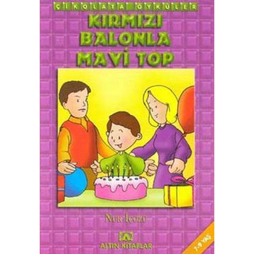 KIRMIZI BALONLA MAVI TOP - NUR ICOZU