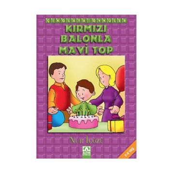 KIRMIZI BALONLA MAVI TOP - NUR ICOZU
