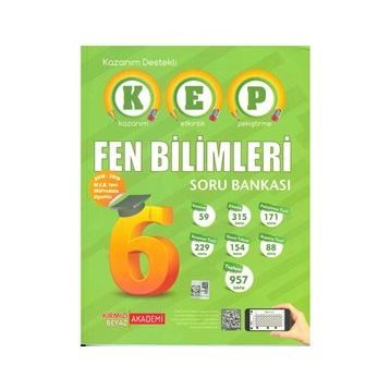 Kırmızı Beyaz Yayınları 6. Sınıf Kep Fen Bilimleri