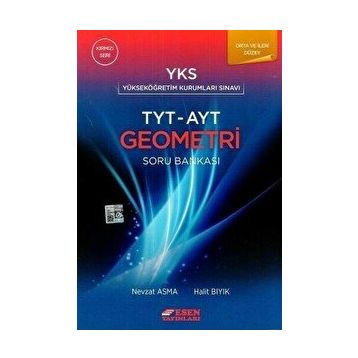 Kırmızı Seri TYT AYT Geometri Soru Bankası Esen Yayınları