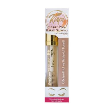 Kirpi Cosmetics 12 ml Kaş ve Kirpik Güçlendirici Bakım Serumu