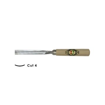 Kirschen Cut4 14 mm Düz Oluklu Ağız Oyma Iskarpelası