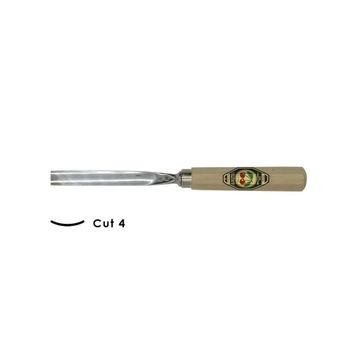 Kirschen Cut4 14 mm Düz Oluklu Ağız Oyma Iskarpelası