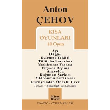 KISA OYUNLARI - ANTON PAVLOVİÇ ÇEHOV