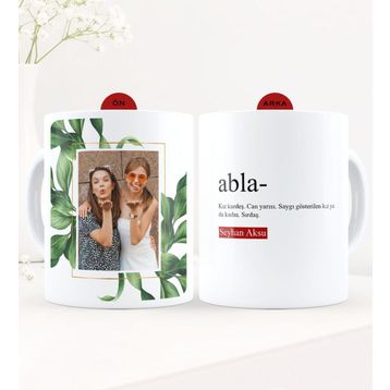 Kişiye Özel Abla Kupa