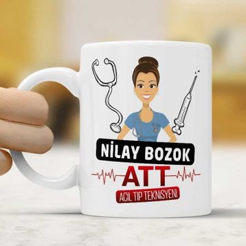 Kişiye Özel Acıl Tıp Teknisyeni Kupa Bardak